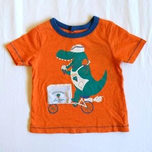 joe fresh ice cream dinosaur graphic t-shirt 6-12 months baby boy